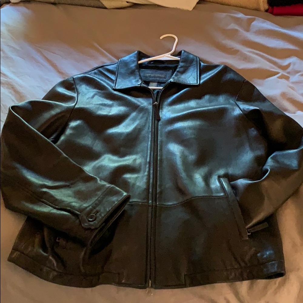 Leather jacket
